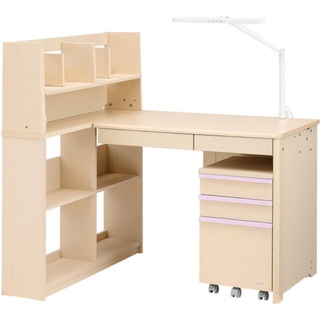 ナフコ21スタイル×コイズミファニテック・学習机セット NODR-715SWWPR:746199