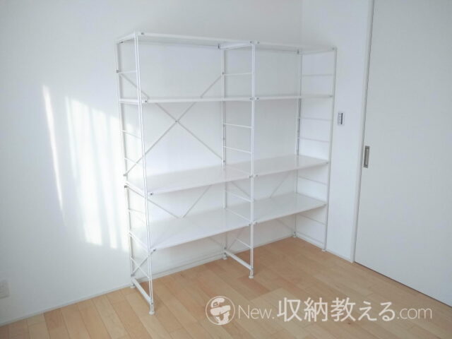 無印良品・スチールユニットシェルフ