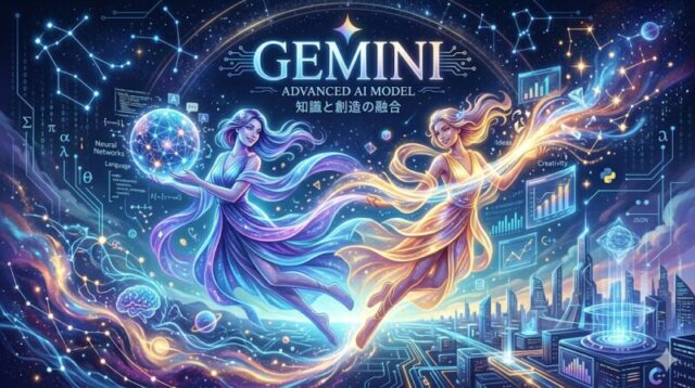 Google／Gemini自身が描いたGeminiのイラスト