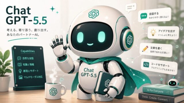 OpenAI／Chat GPT自身が描いたChat GPTのイラスト
